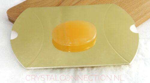 Zonnige oranje calciet  Blije Kei