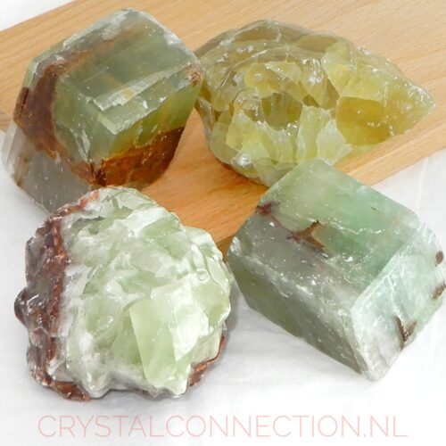 calciet-groen-ruw-100-150g Calciet groen ruw