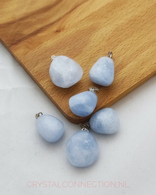 calsiet-hanger-blauw-zilv-oogje Calciet hanger