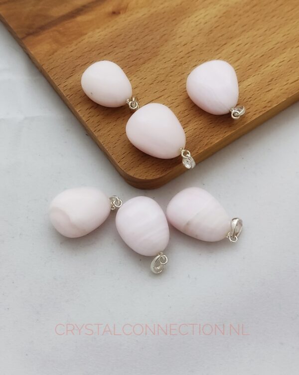 calsiet-hanger-mangano-zilv-oogje Calciet hanger