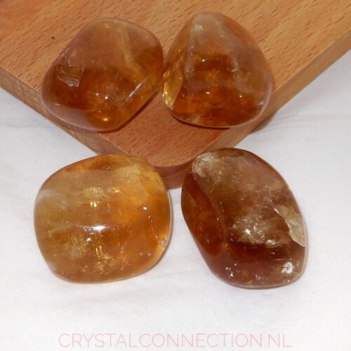 calsiet-honing-donker-trommelsteen Calciet trommelsteen