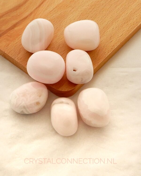 calsiet-mangano-trommelsteen Calciet trommelsteen