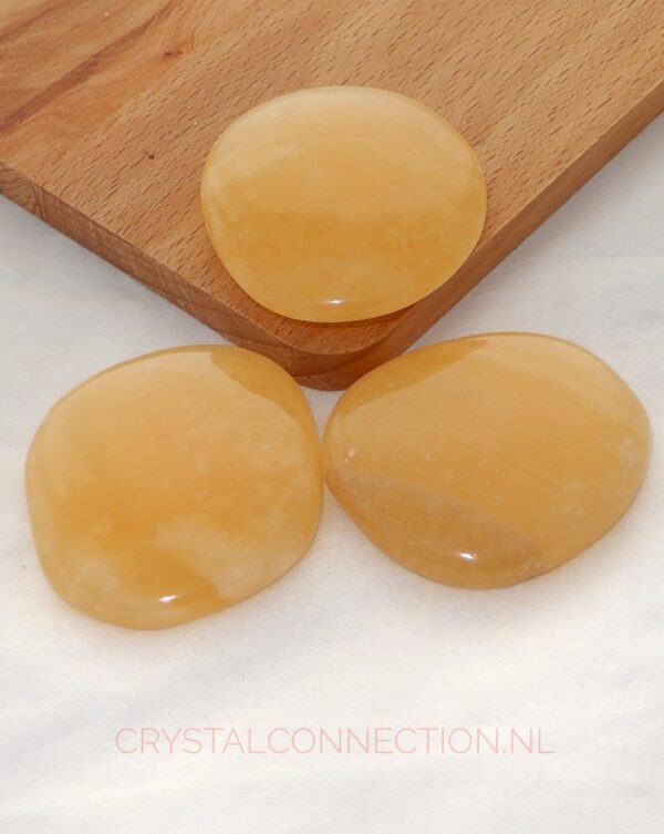 calsiet-oranje-schijfsteen-groot Calciet oranje schijfsteen