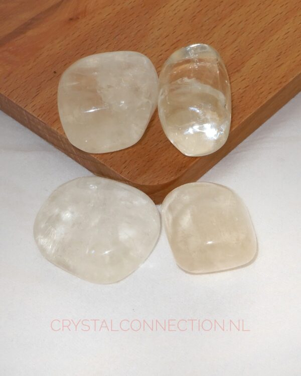 calsiet-wit-trommelsteen Calciet trommelsteen