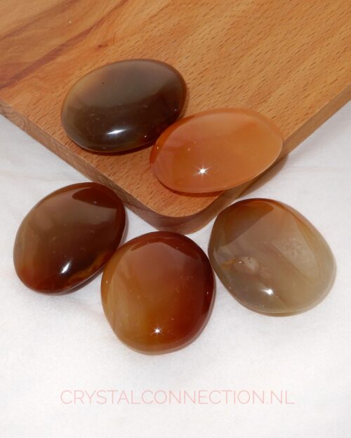 Carneool schijfsteen