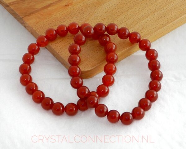 carneool-armband-kogel-8mm-2 Calciet armband