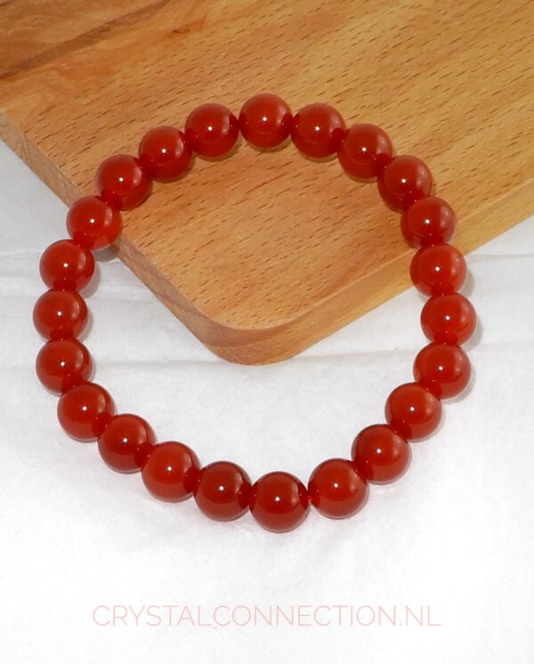 carneool-armband-kogel-8mm Calciet armband