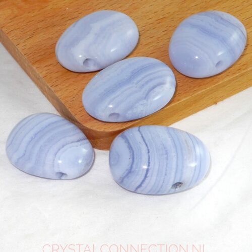 chalcedoon-extra-doorboorde-hanger Chalcedoon doorboorde hanger