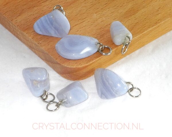 chalcedoon-hanger Chalcedoon voor dieren
