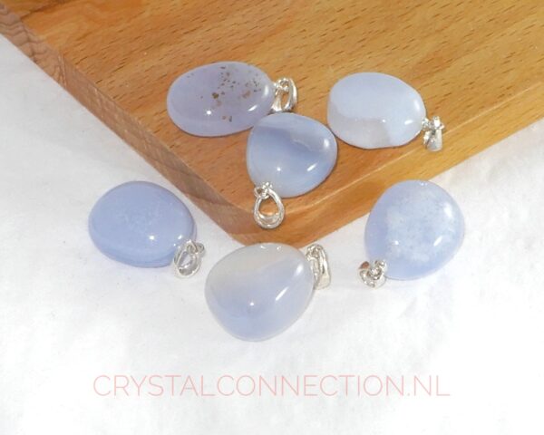 chalcedoon-hanger-zilv-oogje-1 Chalcedoon hanger