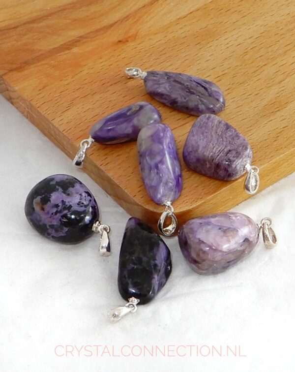 charoiet-hanger-zilv-oogje Charoiet hanger