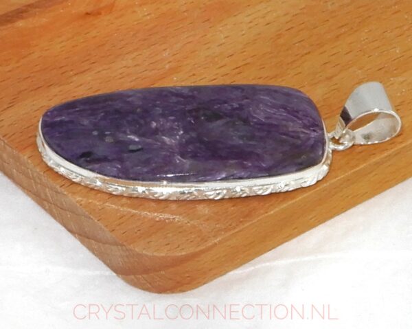 charoiet-hanger-zilver-zij2 Charoiet zilveren hanger