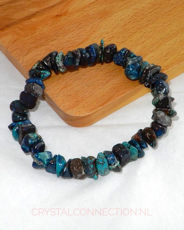 chrysocolla-armband-split-groot Chrysocolla armband
