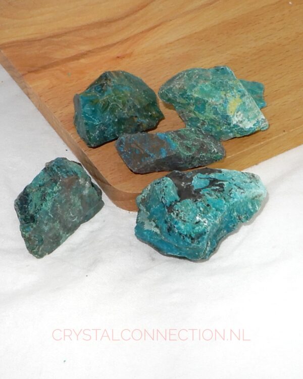chrysocolla-ruw-groot Chrysocolla en Chrysocolla-Turkoois ruw