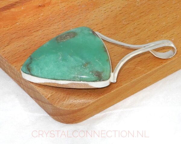 chrysopraas-hanger-zilver-no1-zij1 Chrysopraas zilveren hanger