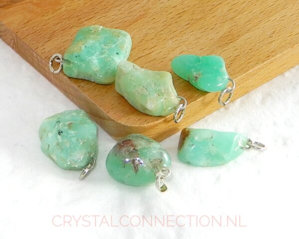 chrysopraas-hnager-middel Chrysopraas hanger