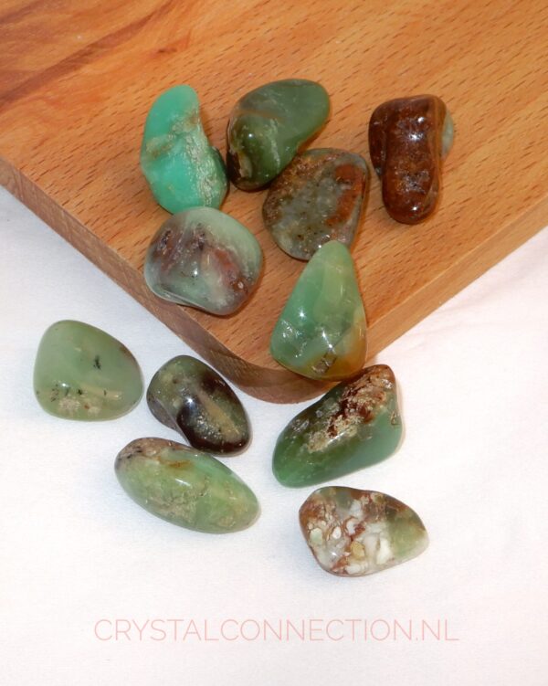 chrysopraas-trommelsteeen-klein-scaled Chrysocolla trommelsteen