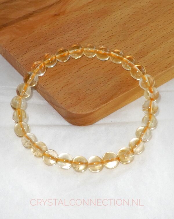 citrien-armband-kogel-6mm Citrien armband