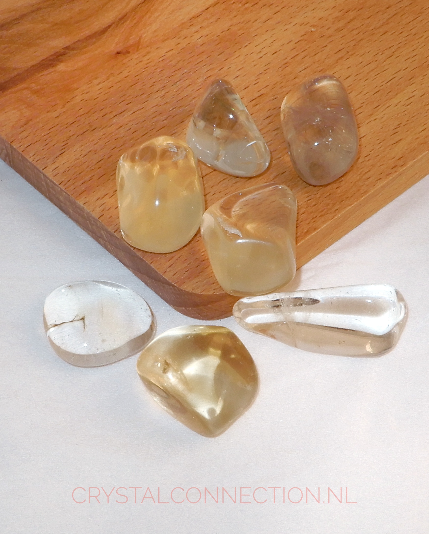 Citrien trommelstenen