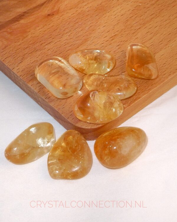 citrien-trommelsteen-standaard Citrien trommelsteen