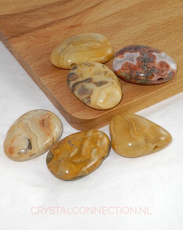 crazy-lace-agaat-doorboorde-hanger Chrysopraas doorboorde hanger