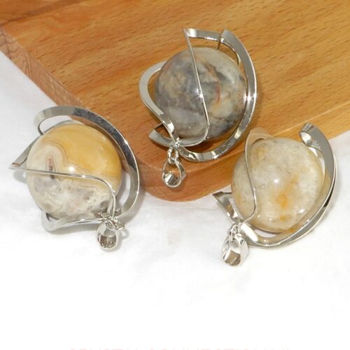 crazy-lace-agaat-kogel-hanger-2cm Crazy Lace Agaat kogelhanger