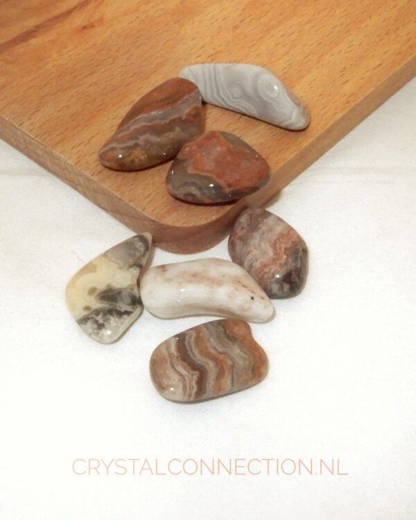 crazy-lace-agaat-trommelsteen-1 Crazy Lace Agaat trommelsteen