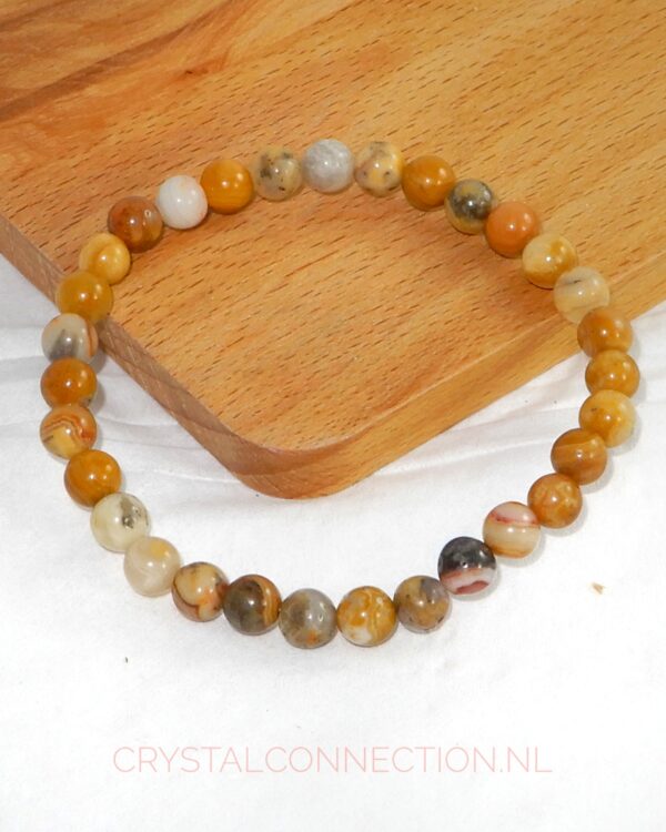 crazy-lace-armband-kogel-4mm Crazy Lace Agaat kogelarmband