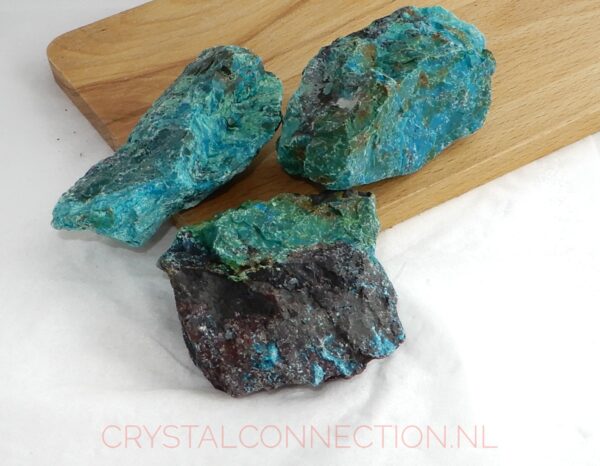 crysocolla-turkoois-ruw-groot Chrysocolla en Chrysocolla-Turkoois ruw