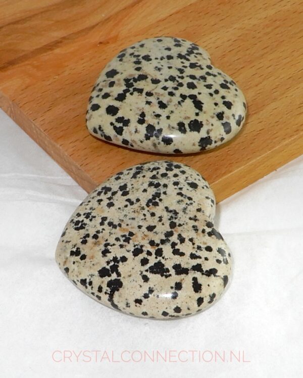 dalmatier-jaspis-hart-4cm Dalmatier jaspis hart