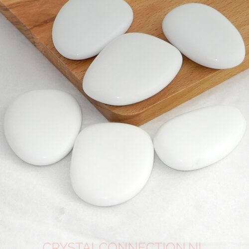 decoratieve-schijfsteen-wit Deco-steen wit