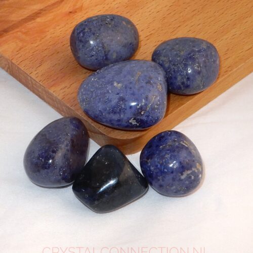 dumortieriet-trommelsteen Dumortieriet trommelsteen