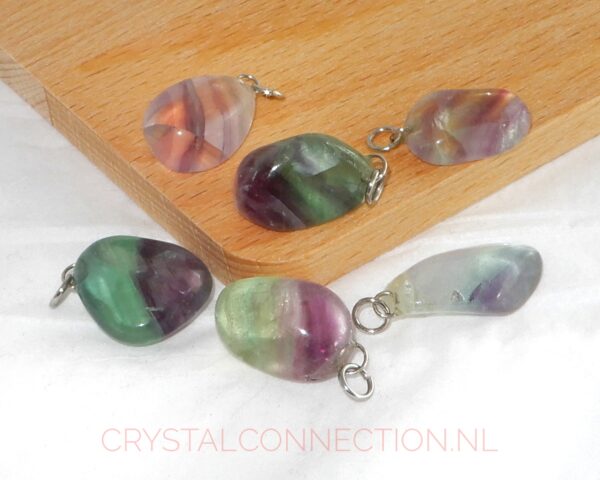 fluoriet-regenboog-hanger Fluoriet hanger