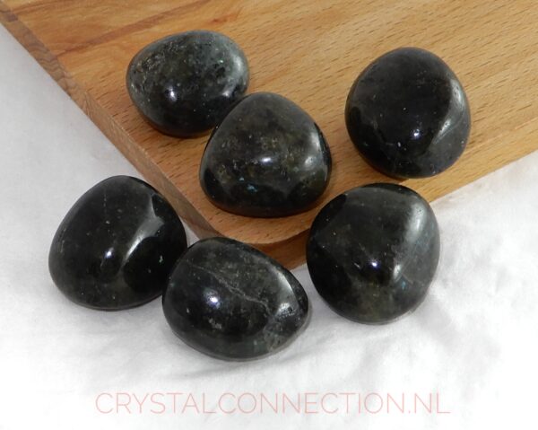 galaxyiet-trommelsteen-10-20g Gabbro trommelsteen