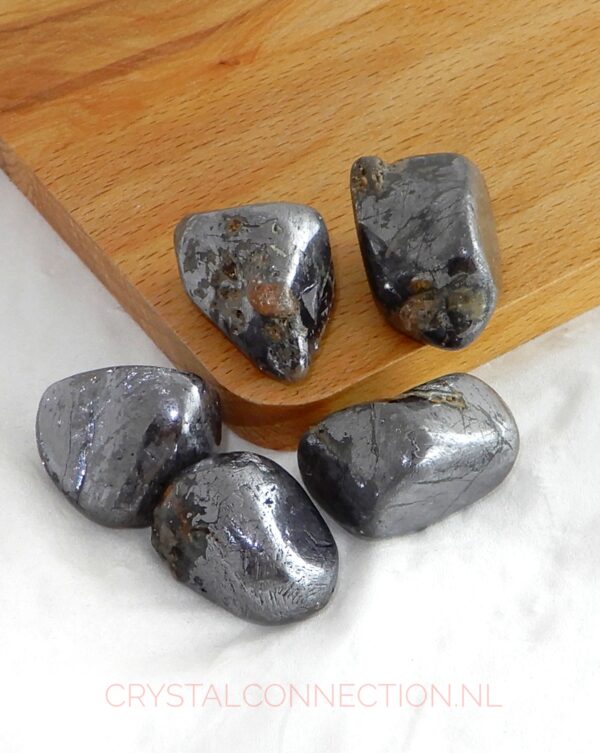 galeniet-trommelsteen-20-30g Gabbro trommelsteen