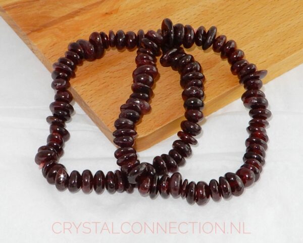 granaat-armband-almandien-nugget-2 Granaat armband