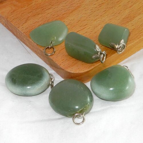 groen-kwarts-hanger Groene kwarts hanger