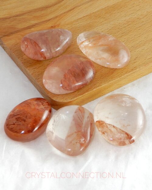 Hematietkwarts schijfsteen