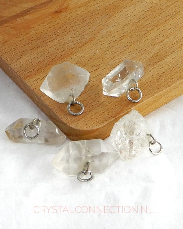 herkimer-hanger-middel Herkimer diamant hanger