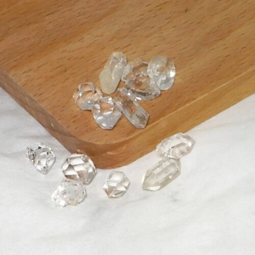herkimer-ruw-a-kwaliteit-klein Herkimer diamant kristal