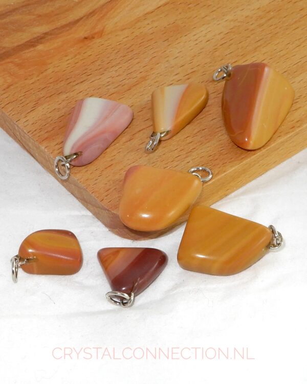 hickoriet-hanger Kattenoogkwarts hanger