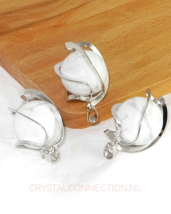 howliet-kogel-hanger-2cm Amethist kogel hanger