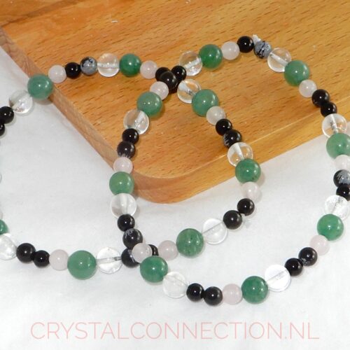 Huid-Haar-Nagels combi-set armband