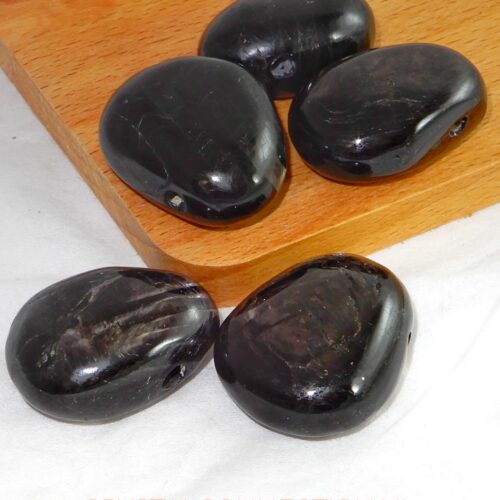 hyperstheen-doorboorde-hanger Hyperstheen doorboorde hanger