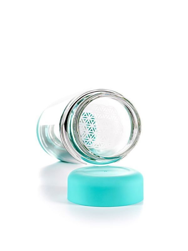 inu-oceanblauw-levensbloem-bodem ViA Waterfles Wellness 0,5L