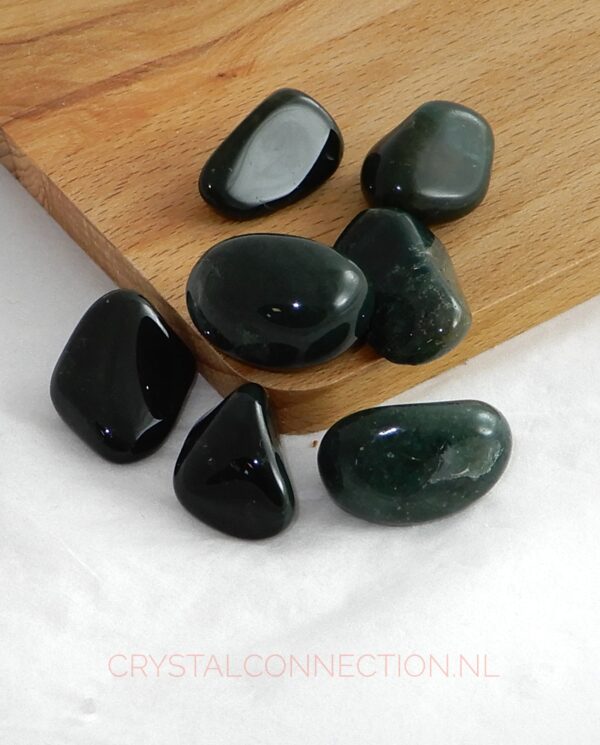 jaspis-groen-trommelsteen Jaspis trommelsteen