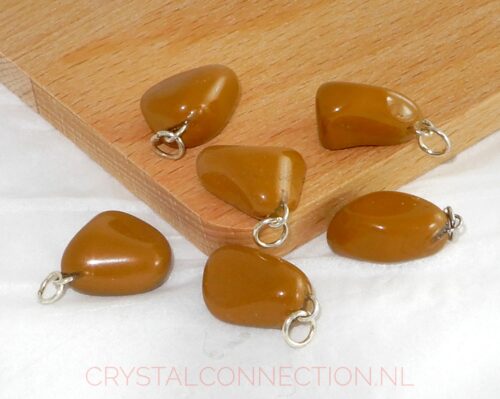 Jaspis geel hanger