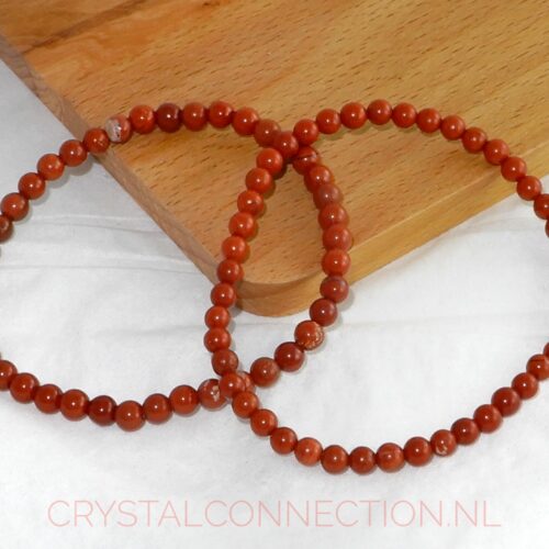 jaspis-rood-armband-kogel-4mm-2 Jaspis rood armband