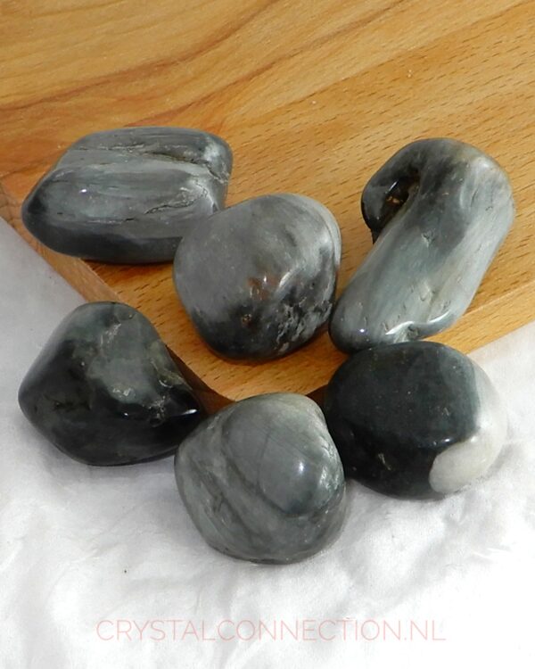 Kattenoogkwarts trommelsteen