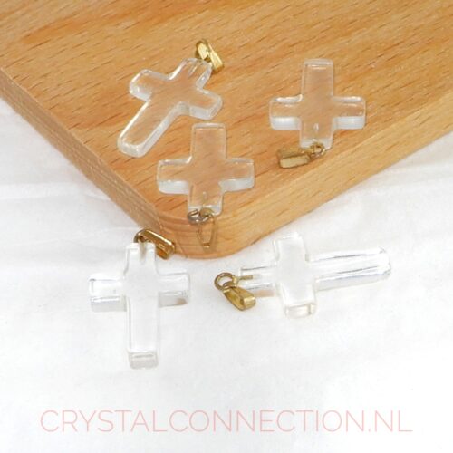 kruisje-bergkristal Kruis hangertje